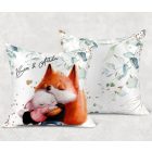 Kérd a neveddel - Nyuszi és Róka mintás párna