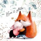 Kérd a neveddel - Nyuszi és Róka mintás párna