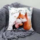 Kérd a neveddel - Nyuszi és Róka mintás párna