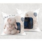 Kérd a neveddel - Cuki nyuszik mintás párna