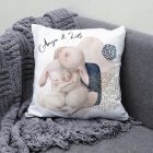 Kérd a neveddel - Cuki nyuszik mintás párna