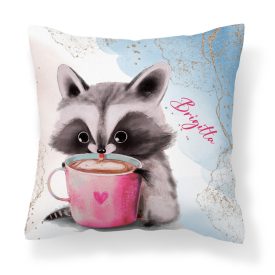 Kérd a neveddel - Mosómaci mintás párna