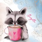 Kérd a neveddel - Mosómaci mintás párna