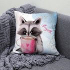 Kérd a neveddel - Mosómaci mintás párna