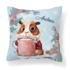 Kérd a neveddel - Kakaós tengerimalac mintás párna