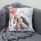 Kérd a neveddel - Nyuszi és Süni mintás párna