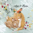 Kérd a neveddel - Tündéri Őzikék mintás párna