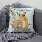 Kérd a neveddel - Tündéri Őzikék mintás párna