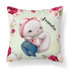 Kérd a Neveddel - Miu-miujság Cica mintás párna