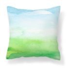 Névvel kérhető - Napraforgós manó lány cuki békával mintás párna