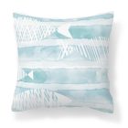 Névvel kérhető - Boldog horgász manó mintás párna