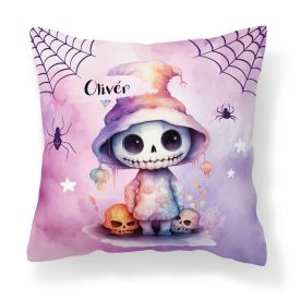   Névvel kérhető - Halloween Jack, a csontváz mintás párna