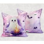 Névvel kérhető - Halloween Szellem mintás párna