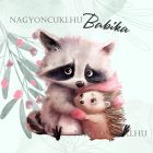 Névvel kérhető - A legcukibb mosómaci és sünike mintás párna