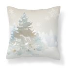 Névvel kérhető - Karácsonyi manó sok-sok ajándékkal mintás párna