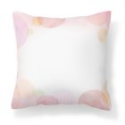 Kérd a neveddel - Édes pink télapó mintás párna