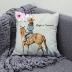 Kérd a neveddel - Gyönyörű lovam mintás párna