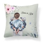 Kérd a neveddel - Anya és Kicsi Fiai mintás párna