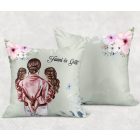 Kérd a neveddel - Anya és a Lánykái mintás párna