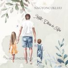 Kérd a neveddel - Apa és a gyerekek mintás párna