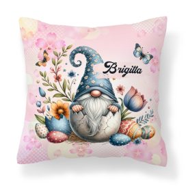  Névvel kérhető - Pillangós Húsvéti manó mintás párna