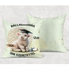 Névvel kérhető Bárány mintás párna - 2026 évi Ballagásra