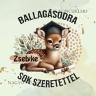 Névvel kérhető Szarvas mintás párna - 2025 évi Ballagásra