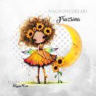 Névvel kérhető - Bájos Napraforgós tündérlány mintás párna