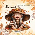 Névvel kérhető - Tündéri őszi manó lány mintás párna