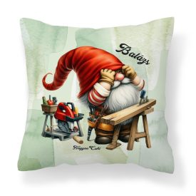 Névvel kérhető - Asztalos Ezermester manó mintás párna