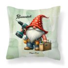 Névvel kérhető - Cuki Ezermester manó mintás párna