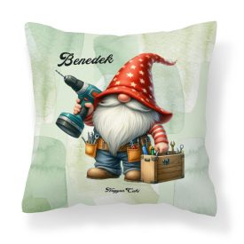 Névvel kérhető - Cuki Ezermester manó mintás párna