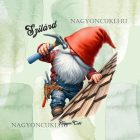 Névvel kérhető - Ács Ezermester manó mintás párna