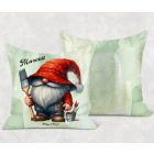 Névvel kérhető - Festő Ezermester manó mintás párna