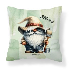   Névvel kérhető - Cuki Festő Ezermester manó mintás párna