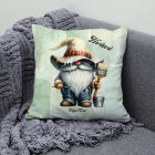 Névvel kérhető - Cuki Festő Ezermester manó mintás párna