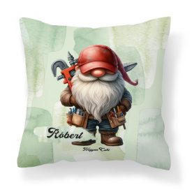 Névvel kérhető - Szerelő Ezermester manó mintás párna