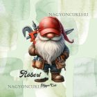 Névvel kérhető - Szerelő Ezermester manó mintás párna