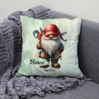 Névvel kérhető - Szerelő Ezermester manó mintás párna