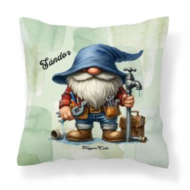 Névvel kérhető - Szerelő Ezermester manó mintás párna