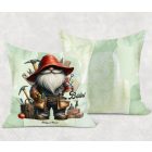 Névvel kérhető - A legjobb Ezermester manó mintás párna