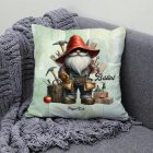 Névvel kérhető - A legjobb Ezermester manó mintás párna