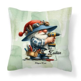 Névvel kérhető - Csavaros Ezermester manó mintás párna