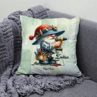 Névvel kérhető - Csavaros Ezermester manó mintás párna