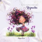 Névvel kérhető -  Bájos krókusz virágos tündér mintás párna