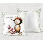 Névvel kérhető - Tündéri harkály, az erdő kis dobosa mintás párna