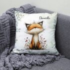 Névvel kérhető - Az erdő kis ravaszdija, a vörös róka mintás párna