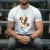 Névvel kérhető - Amerikai bulldog portré férfi póló