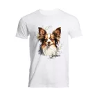 Névvel kérhető - Sable Papillon portré férfi póló
