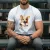 Névvel kérhető - Pembroke Welsh Corgi portré férfi póló